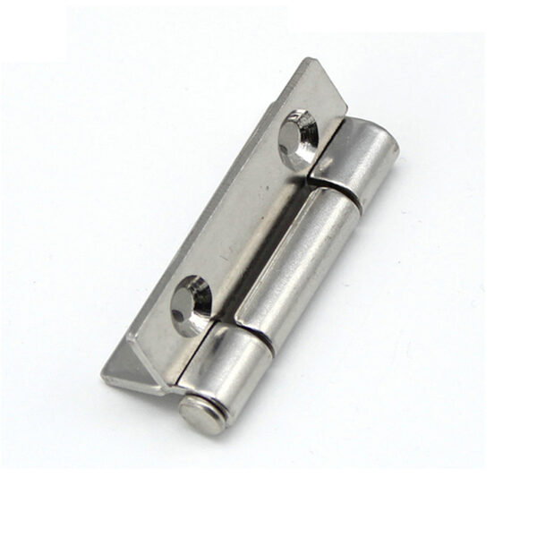 YC152 stainless steel steel blue zinc plated polish 50.8*32 Flat hinge - Image 3